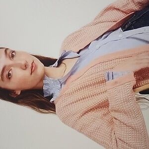 J.CREW Peach Women's Sweater